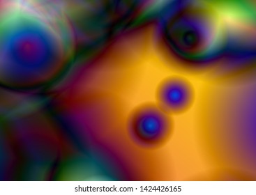 Abstract background with multicolor effects. blurry vector texture