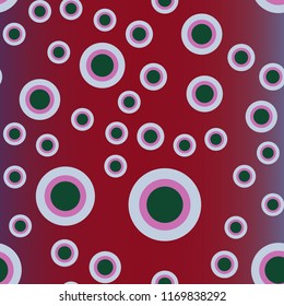 Abstract background multicolor geometric circle chaos.