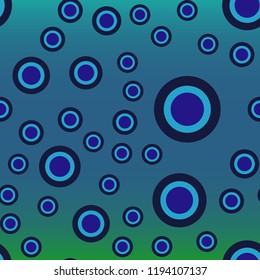 Abstract background multicolor geometric circle chaos.