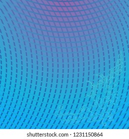 Abstract background multicolor glow striped weave pattern.