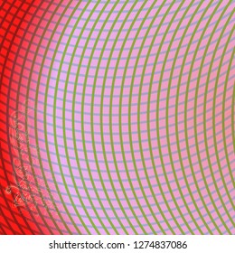 Abstract background multicolor glow striped weave pattern.
