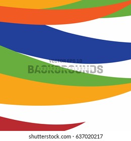 Abstract background with multicolor lines