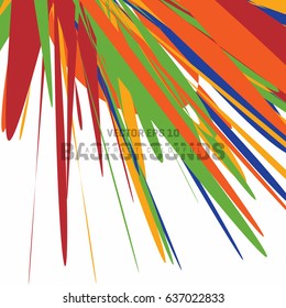 Abstract background with multicolor lines