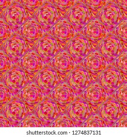 Abstract background multicolor mosaic seamless pattern.