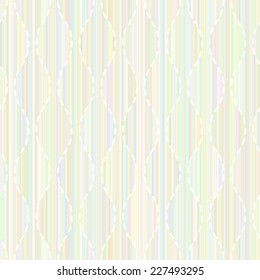 Abstract background Multicolor pastel stripes Seamless pattern