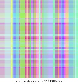 Abstract background multicolor rainbow geometric grid striped seamless.
