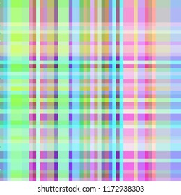 Abstract background multicolor rainbow geometric grid striped seamless.