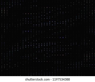 Abstract background with multicolor stars. Halftone effect. Design element for posters, business cards, presentations layouts, showcases. Vector illustration