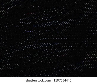 Abstract background with multicolor stars. Halftone effect. Design element for posters, business cards, presentations layouts, showcases. Vector illustration