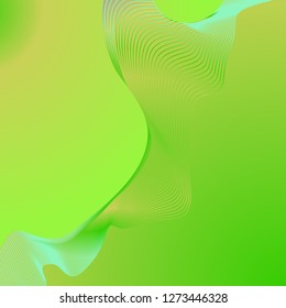 Abstract background multicolor striped pattern with ribbon.