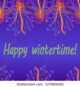 Abstract background multicolor striped weave frame.