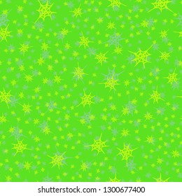 Abstract background multicolored cobweb grid seamless pattern.