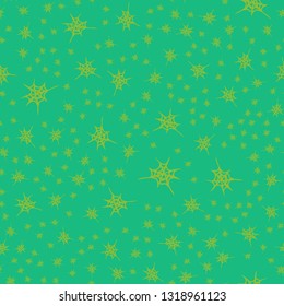 Abstract background multicolored cobweb grid seamless pattern.