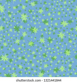 Abstract background multicolored cobweb grid seamless pattern.