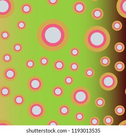 Abstract background multicolored geometric circle chaos.