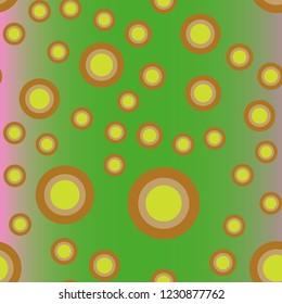 Abstract background multicolored geometric circle chaos.