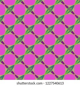 Abstract background multicolored geometric seamless pattern.