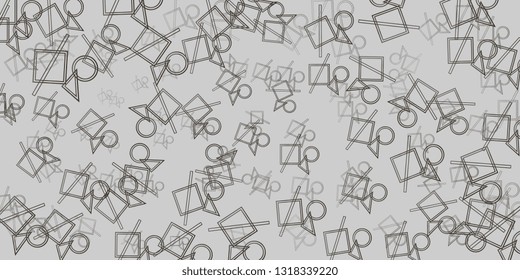 Abstract background from a multi-colored geometric shapes. Basis for flyers and business cards. Vector graphics