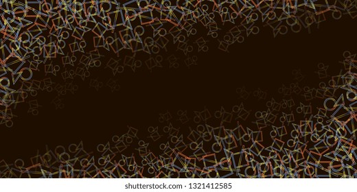Abstract background from a multi-colored geometric shapes. Basis for flyers and business cards. Vector graphics