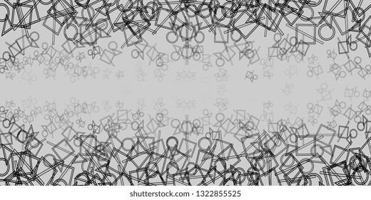 Abstract background from a multi-colored geometric shapes. Basis for flyers and business cards. Vector graphics