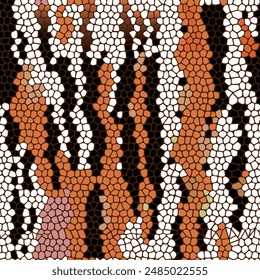 abstract background | multicolored geometric texture | mosaic illustration for pattern ,wallpaper ,label ,fabric , postcard or advertising design
