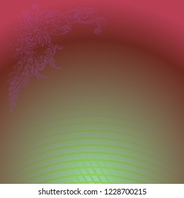 Abstract background multicolored glow striped weave pattern.