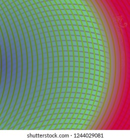Abstract background multicolored glow striped weave pattern.