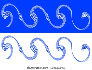 Abstrakter Hintergrund mehrfarbiger Linien und Flecken