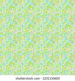 Abstract background multicolored mosaic seamless pattern.