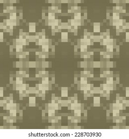 abstract background with multicolored mosaic seamless pattern. Vector, EPS 8