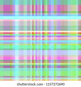 Abstract background multicolored rainbow geometric grid striped seamless.