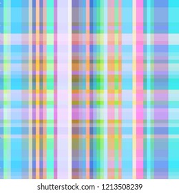 Abstract background multicolored rainbow geometric grid striped seamless.