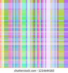 Abstract background multicolored rainbow geometric grid striped seamless.