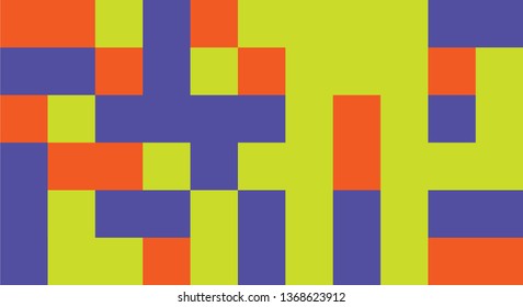 Abstract background from multi-colored raznoobraznyh squares. Background for design.