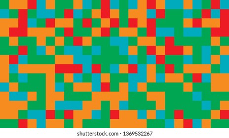 Abstract background from multi-colored raznoobraznyh squares. Background for design.