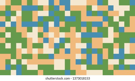 Abstract background from multi-colored raznoobraznyh squares. Background for design.