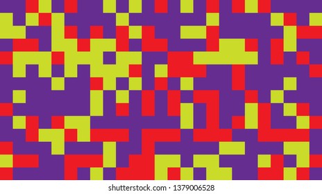 Abstract background from multi-colored raznoobraznyh squares. Background for design.
