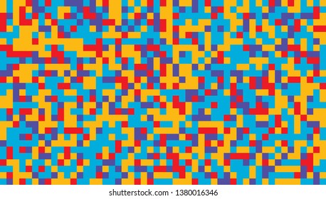 Abstract background from multi-colored raznoobraznyh squares. Background for design.