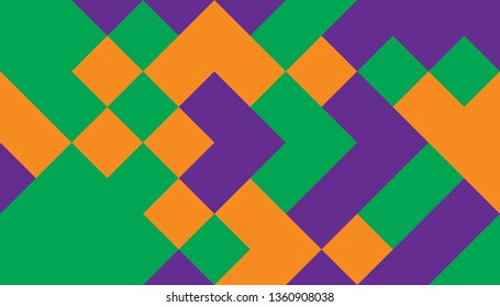 Abstract background from multi-colored shaped rhombus. Background for design.