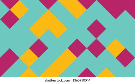 Abstract background from multi-colored shaped rhombus. Background for design.