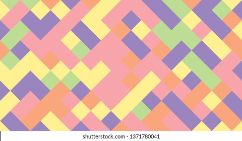 Abstract background from multi-colored shaped rhombus. Background for design.