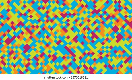 Abstract background from multi-colored shaped rhombus. Background for design.