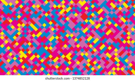 Abstract background from multi-colored shaped rhombus. Background for design.