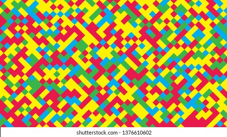 Abstract background from multi-colored shaped rhombus. Background for design.
