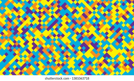 Abstract background from multi-colored shaped rhombus. Background for design.