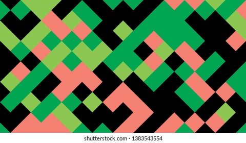 Abstract background from multi-colored shaped rhombus. Background for design.