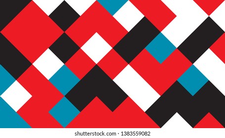 Abstract background from multi-colored shaped rhombus. Background for design.