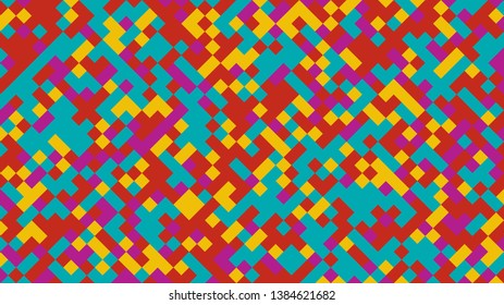 Abstract background from multi-colored shaped rhombus. Background for design.