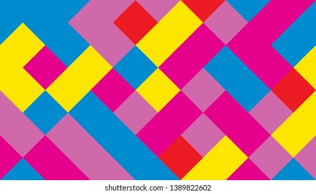 Abstract background from multi-colored shaped rhombus. Background for design.
