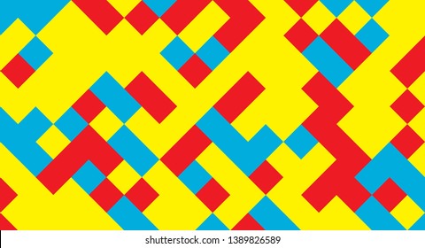 Abstract background from multi-colored shaped rhombus. Background for design.